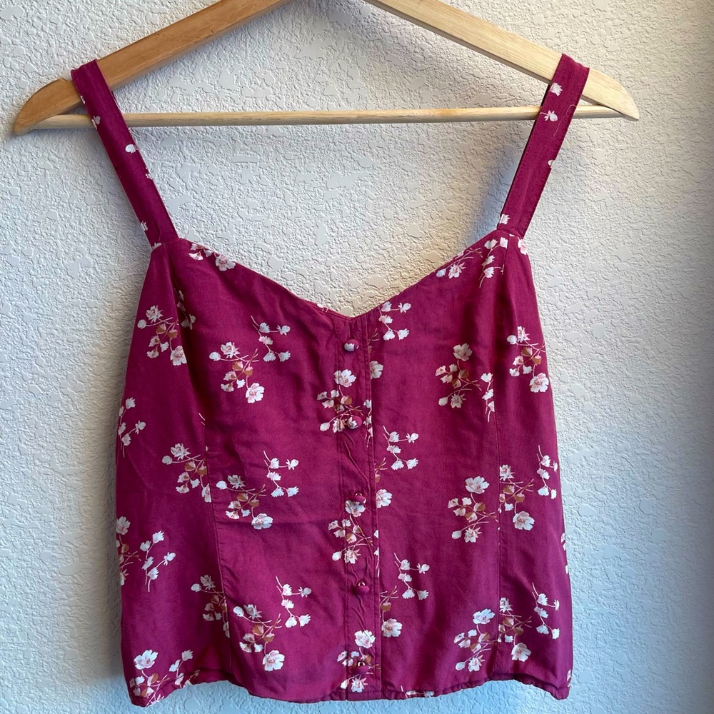 Floral tank top